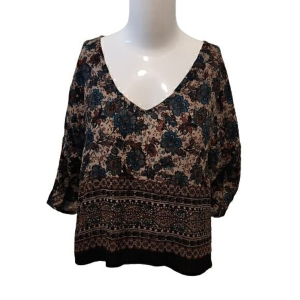 [Ecote] V-neck Top - Size S